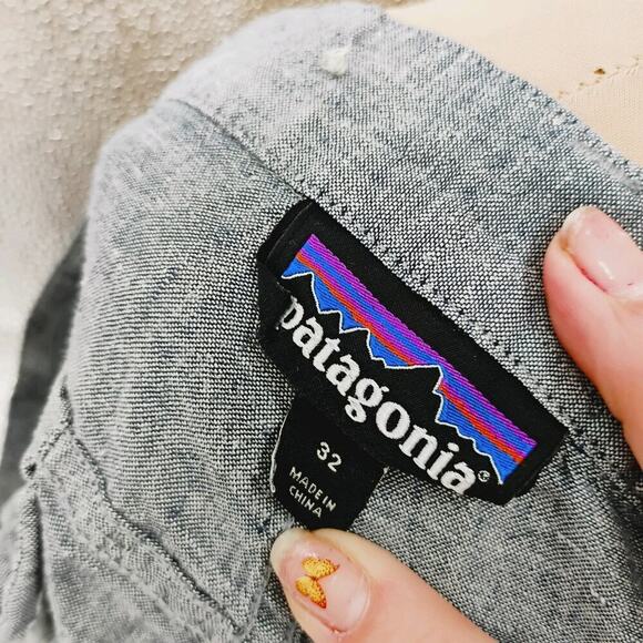 PATAGONIA Quandary Shorts Men's 32 Forge Gray Hiking Trail Nylon Style 57839 - Picture 13 of 16